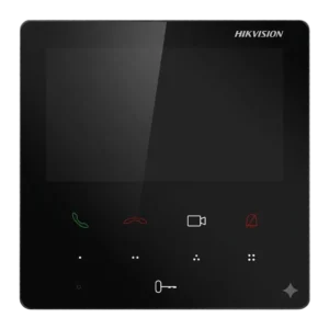 Monitor Interno IP Hikvision DS-KH6110-WE1 Touch Screen 4.3 Pol Wi-Fi PoE para Vídeo Porteiro 1 Unidade