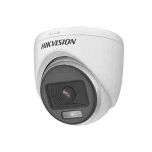 Hikvision DS-2CE70DF0T-PF Câmera Turret Plástica Híbrida 4 em 1 ColorVu Full HD 1080p Lente 2.8mm Luz Branca 20m