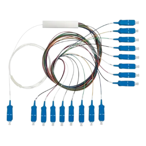 Splitter Óptico Balanceado PLC 1x16 SC UPC Shoreline Box Cassette PA09 para Redes FTTH
