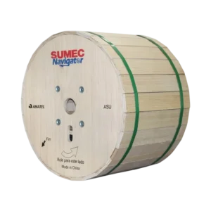 Cabo de Fibra Óptica Autossustentado Sumec ASU 80 6FO Monomodo G.652.D por Metro
