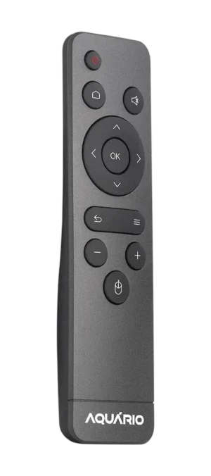 Aquário Controle Remoto para Smart TV Box STV-3000 Plus ACE-STV3PCNT Infravermelho Longo Alcance