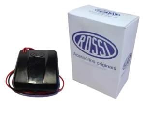 Controle Remoto Veicular Rossi TX Car Click 433MHz Rolling Code Preto para Farol Alto - 8355