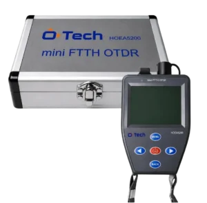 Medidor FTTH OTDR Portátil Otech HOEA5200 Multi-Tester 1310/1550nm com OPM OLS VFL e Mapa de Eventos