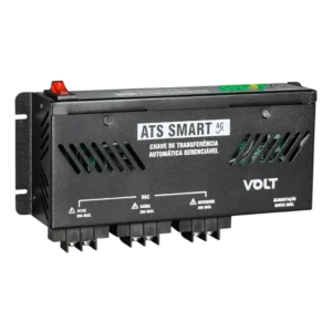 ATS Smart Volt Chave de Transferencia Automatica Gerenciavel Rack 19 1U 22.01.004