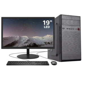 Kit Computador Desktop Completo Intel Core i7-2600 8GB RAM DDR3 SSD 240GB Windows 10 Pro Workstation