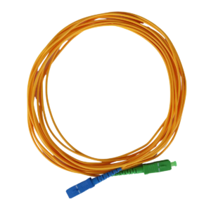Cordão Óptico Monomodo SC/APC para SC/UPC 2 Metros Shoreline PA128 Simplex 9/125 µm 3,0 mm