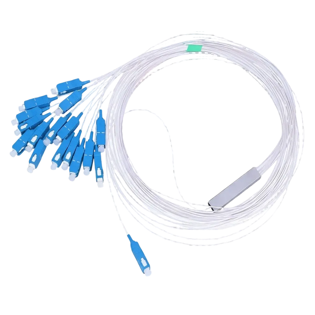 Splitter Óptico PLC Conectorizado 1x16 SC/UPC Otech - SPL116U
