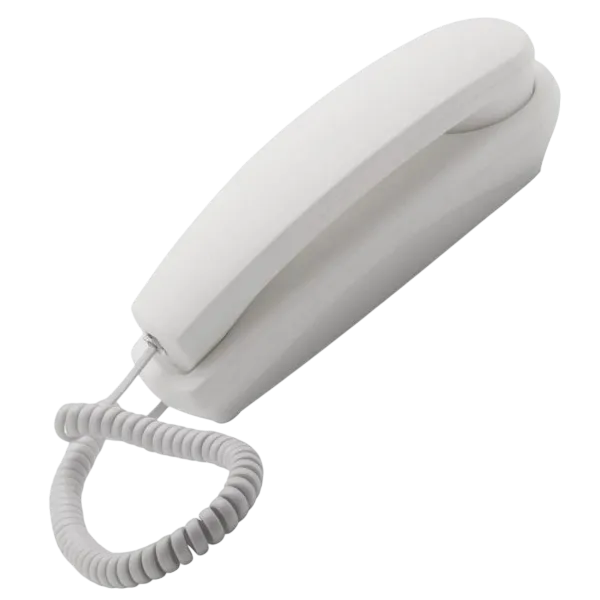 Interfone Monofone Universal M 565 Multitoc Branco com Botão de Abertura de Fechadura