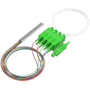 Shoreline Splitter Óptico PLC Balanceado 1x8 SC/UPC Monomodo para Redes FTTx - PA07