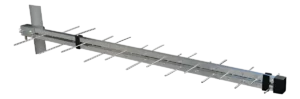 Antena Digital UHF Log-Periódica 28 Elementos Advansat com Mastro de Fixação - Padrão Claro TV