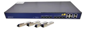 OLT EPON VSOL V1600D4-DP 4 Portas PON Chassi 1U Rack 19 Polegadas Uplink 10GE Sem Módulo GBIC
