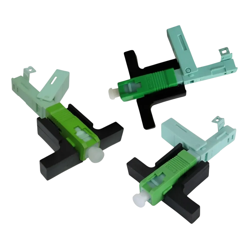 Conector Óptico SC/APC de Campo OpticTimes - Tipo Rosca (Fast Connector)