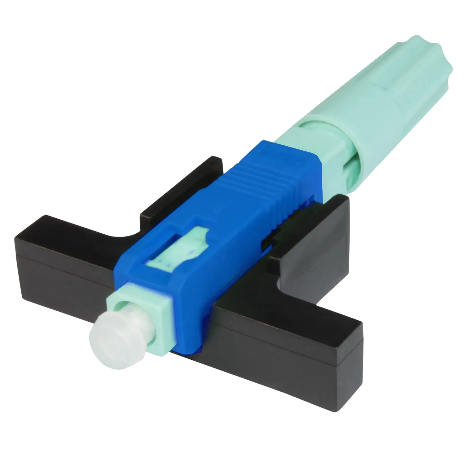 Conector Óptico Fast Connector SC/UPC Dawnergy T-Rosca Monomodo para Cabo Drop FTTH 3x2mm