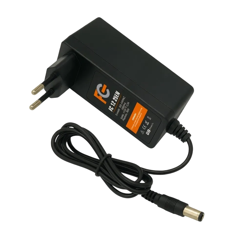 Fonte Chaveada Eletrônica FC Fontes FC1225EN 12V 2,5A Plug P4 Bivolt Estabilizada
