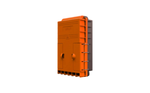 Caixa de Terminação Óptica CTO 2Flex 1x16 SC/APC Laranja 2F-FCTO-16C-LA com Splitter e Acessórios IP65