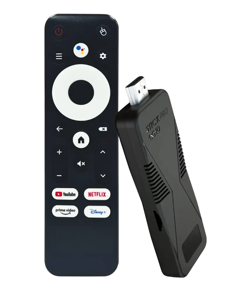 Smart TV Stick 4K UHD Wi-Fi Dual Band 2GB RAM Proeletronic - PROSK-1000