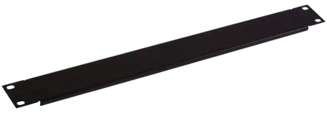 Frente Falsa Volt 1U para Rack 19 Polegadas em Aço Carbono com Pintura Eletrostática Epóxi Preta - UND