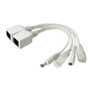 Injetor PoE FC Fontes FCINJPON Passivo Fast Ethernet 10/100 Mbps Proteção Surto Integrada ABS Antichama