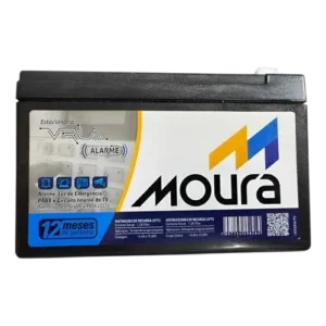 Bateria Selada VRLA AGM Moura Nobreak 12V 5Ah 12MVA-5 (14001312) Isenta de Manutenção F2