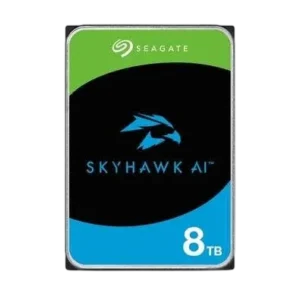 HD Interno 8TB Seagate SkyHawk AI ST8000VE001 SATA III 6Gb/s 256MB 3.5" para CFTV e IA