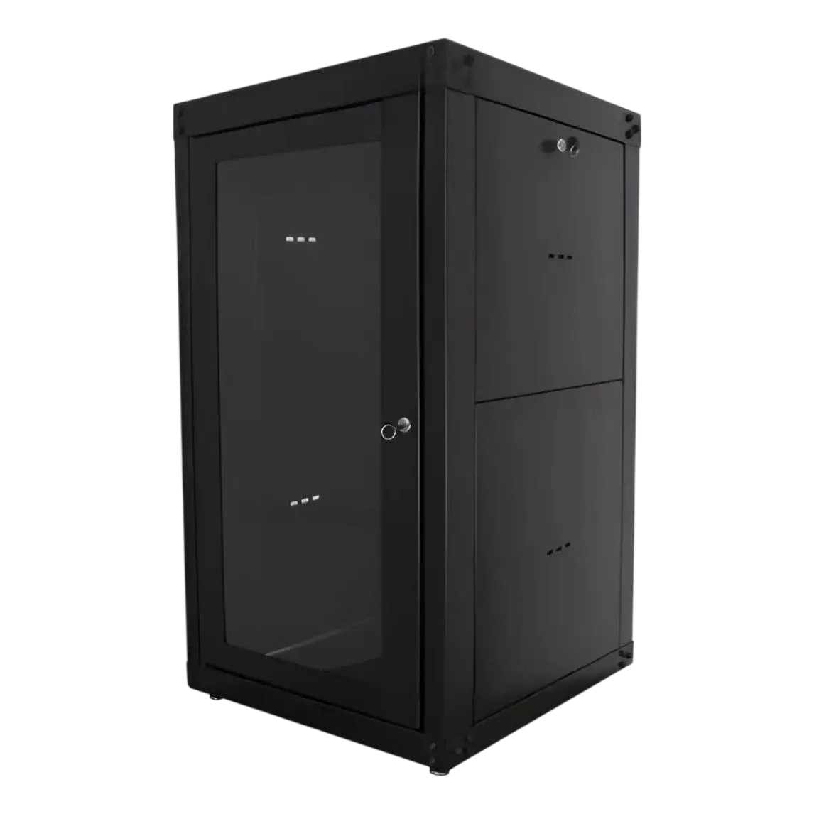 Rack 19 Polegadas Expertise Metal 20U x 600mm x 570mm Preto para Servidor e Telecomunicações