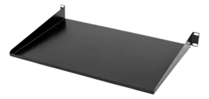 Bandeja de Fixação Frontal Ventilada 19 Polegadas Expertise Metal 1U x 290mm Preto