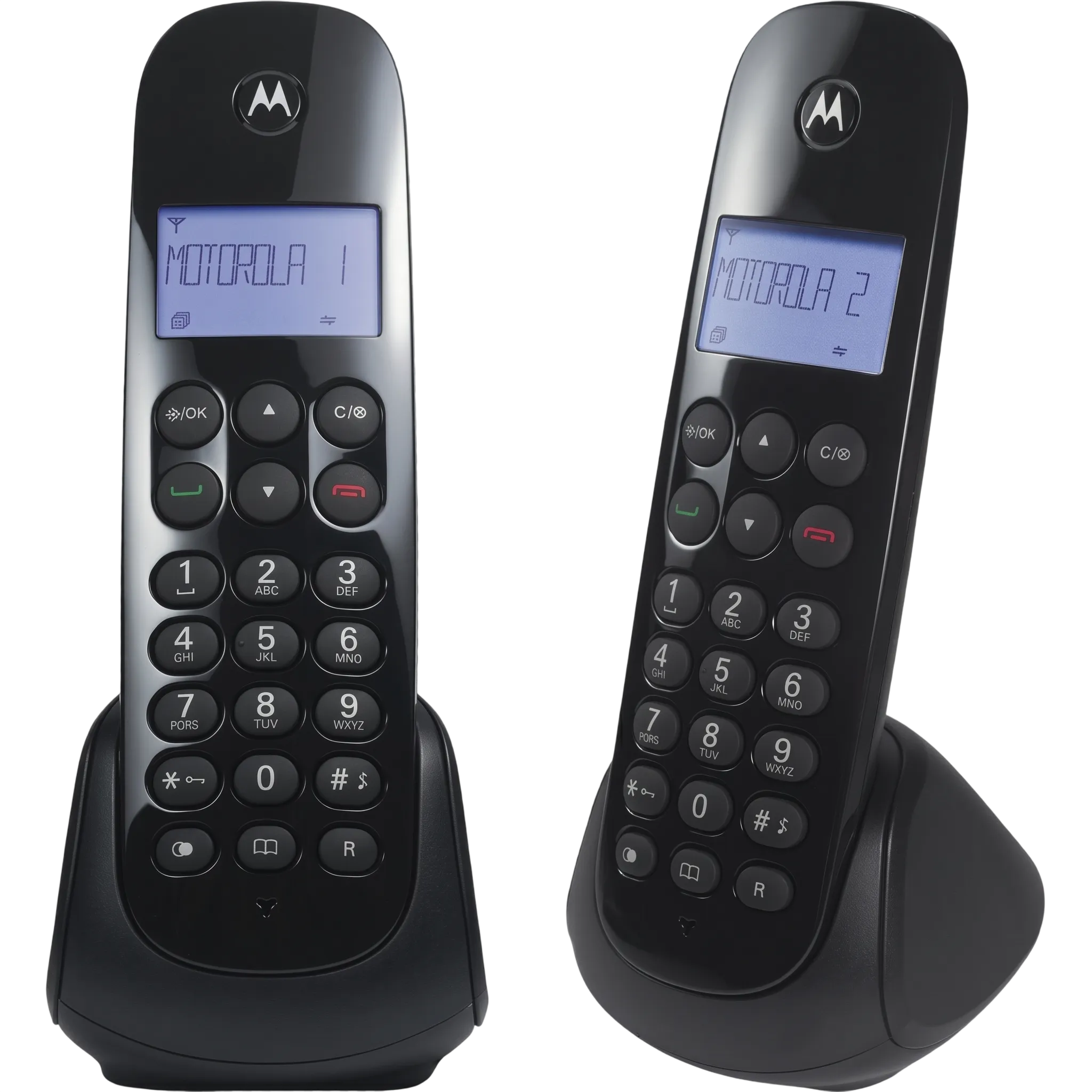 Telefone Sem Fio Motorola Moto 700 com Identificador de Chamadas - Preto