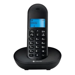 Telefone Sem Fio Motorola MT150 Preto com Identificador de Chamadas DECT 6.0 1.9GHz