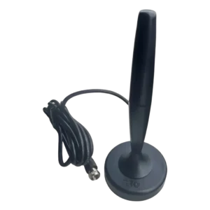 Antena Digital Omnidirecional Proeletronic PROHD-2300 Interna Externa UHF HDTV FM Base Magnética