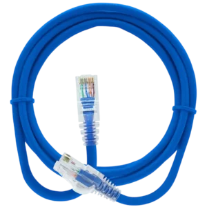 Patch Cord Cat5e U/UTP Lan Expert 1,5m com Capa Protetora Injetada Snagless Azul - 53.150.0