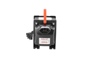 Auto Transformador Fiolux Tecno Bivolt 2P 2000VA Conversor de Tensão Transmissão 127V para 220V e 220V para 127V