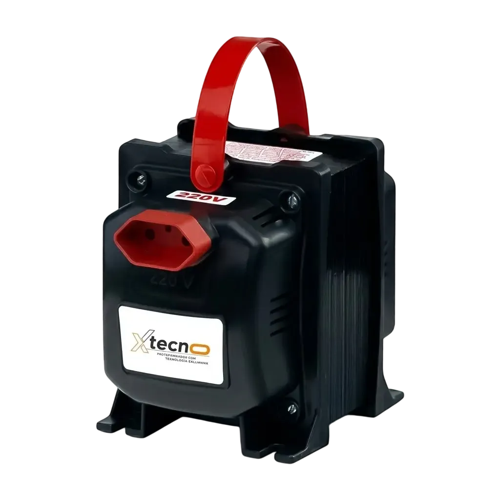 Auto Transformador Fiolux Tecno 3000VA Bivolt 127V/220V Protetor Térmico 2P