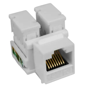 Conector Fêmea Modular Keystone Jack Cat5e UTP RJ45