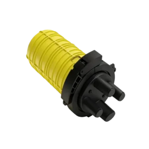 Caixa de Emenda Óptica 2Flex 24FO SVT 2 Bandejas Amarelas IP68 2F-FCX24F-GD-VT-AM