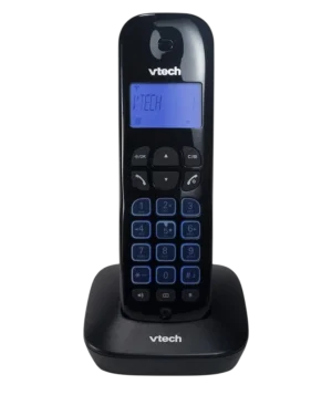 Telefone Sem Fio VTech VT685 com Identificador de Chamadas DTMF/FSK Tecnologia DECT 6.0 Cor Preto