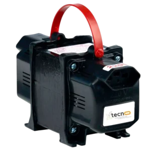 Auto Transformador Bivolt Fiolux Tecno 500VA 127V/220V Reversível com Plugue e Tomada 2P