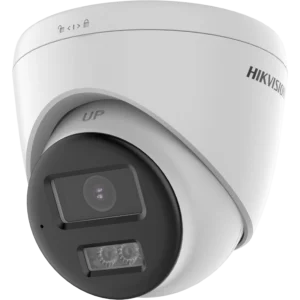 Câmera Dome Turret Analógica Hikvision DS-2CE78D0T-LXTS HD 1080p 2MP Lente 2.8mm Smart Hybrid Light Quadribrida 12V