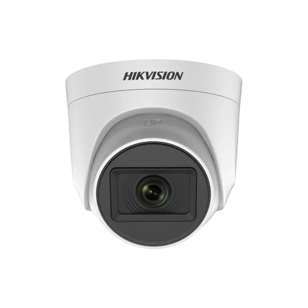 Hikvision DS-2CE76D0T-EXIPF Câmera Analógica Dome 2MP Full HD 1080p Lente 2.8mm Híbrida 4 em 1 Infravermelho EXIR 20m