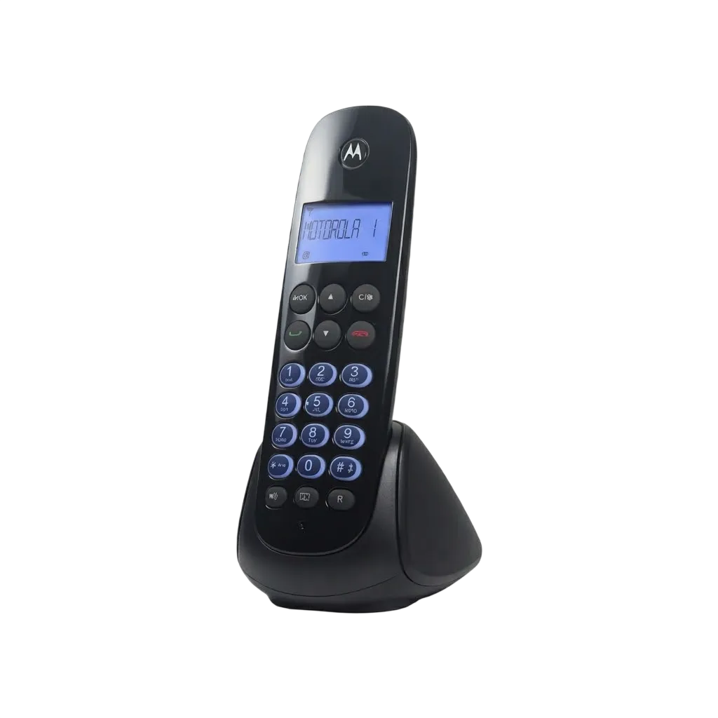 Telefone Sem Fio Motorola MOTO 750 com Identificador de Chamadas e Tecnologia Multi Ramal DECT 6.0 Preto