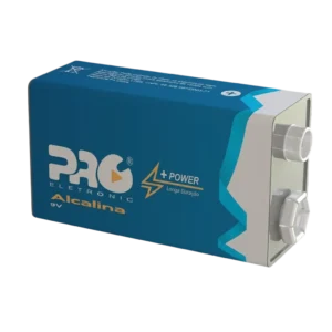 Bateria Alcalina 9V Pro Proeletronic Alta Performance Blister Individual PQBA-9V01