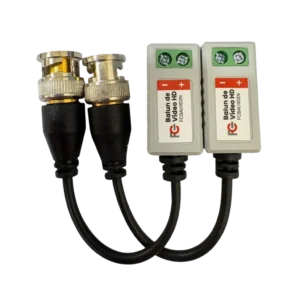 Video Balun Passivo FC Fontes FCBALHD3N 4K 8MP Ultra HD AHD CVI TVI CVBS Par