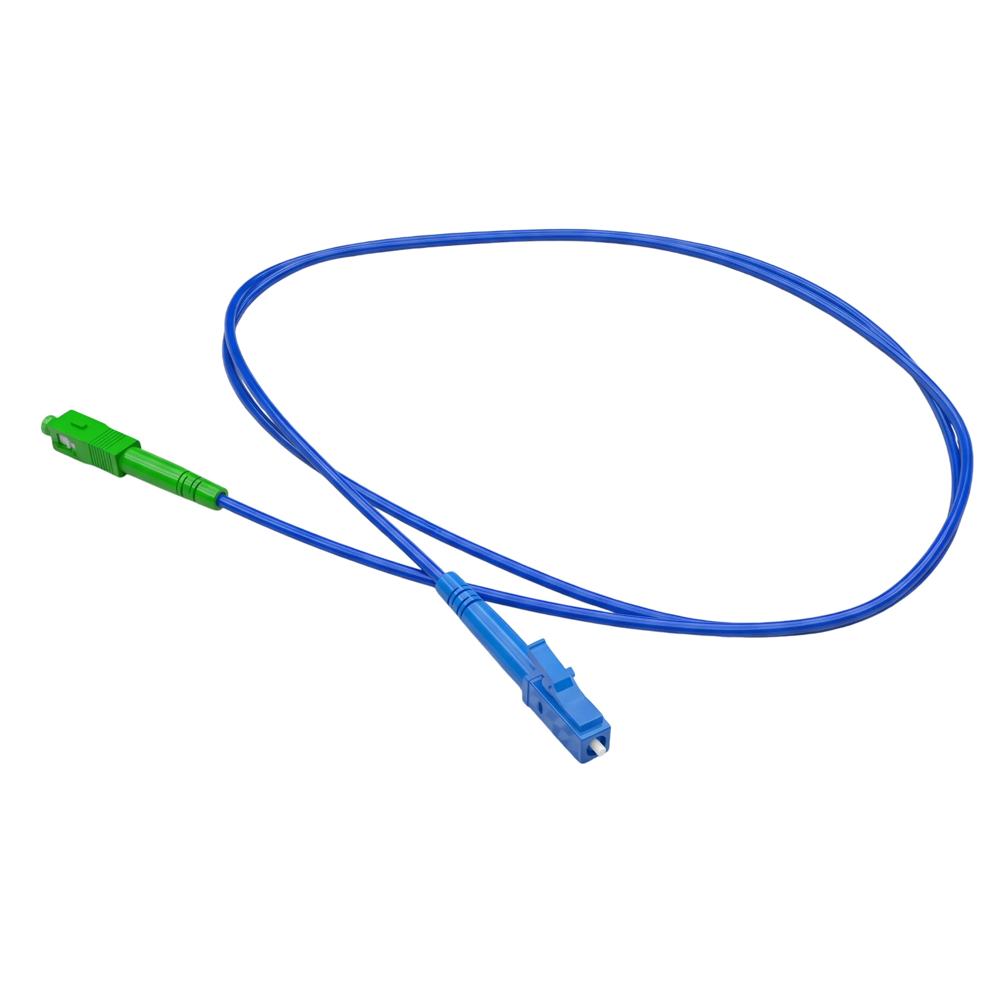 Cordão Óptico Simplex Monomodo 2m LC/UPC para SC/APC 2Flex - 2F-FPC-LUSA-2M