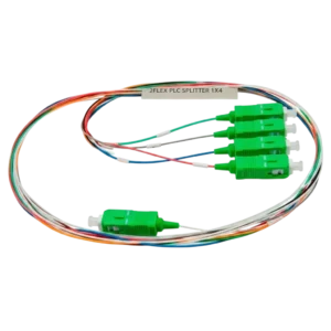Splitter Óptico PLC Balanceado 1x4 SC/APC 2Flex - 2F-FSPLIT-X4-SC-APC