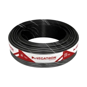 Cabo Flexível Tetrapolar Megatron HEPR 0,6/1kV 4x6,0mm² Cobre Classe 5 Preto - Venda por Metro