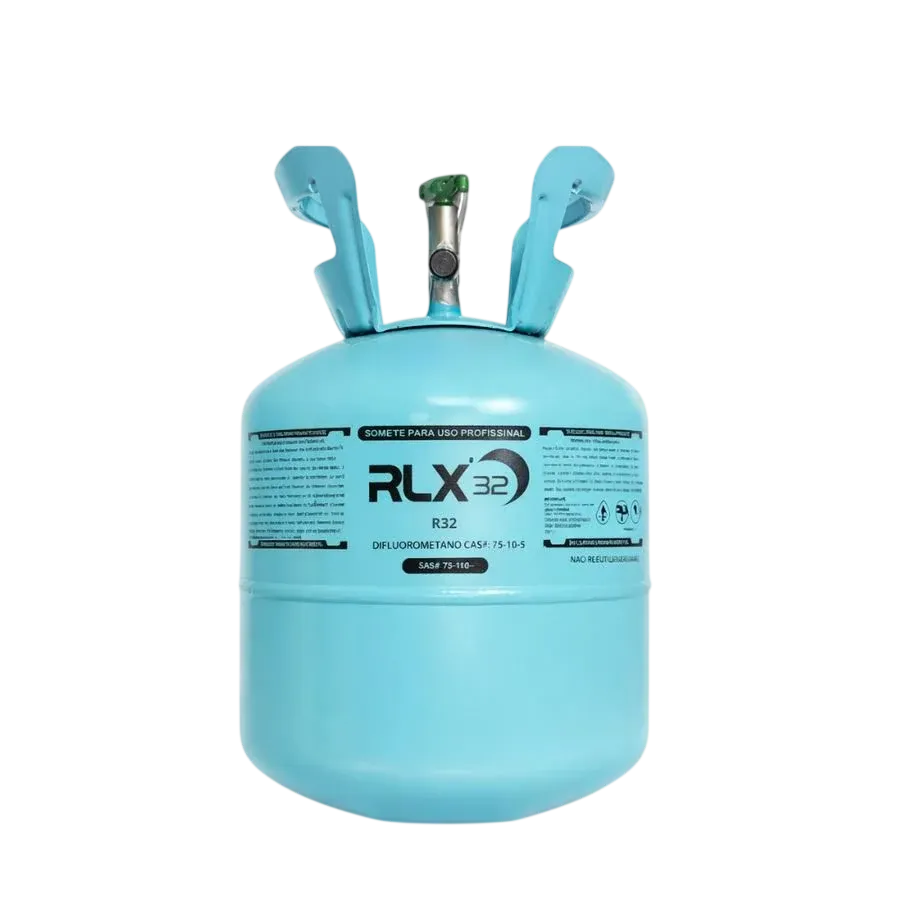 Gás Refrigerante R32 RLX Fluido HFC Ecológico Cilindro 3kg DAC ASHRAE A2L - Unidade