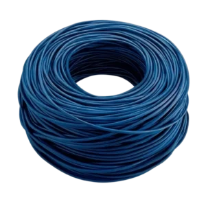 GTS Network Fast Track Cabo U/UTP Cat5e Azul Bobina Fracionada de 50 Metros para Redes de Dados e CFTV