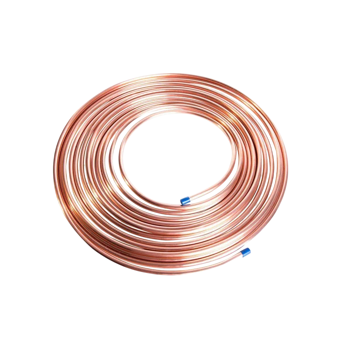 Tubo de Cobre 1/4" Flexível Panqueca 6,35mm x 0,79mm para Refrigeração e Ar Condicionado - Rolo