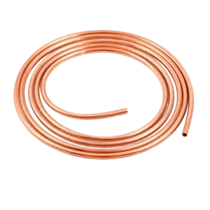 Tubo de Cobre 3/8" Flexível Panqueca 9,52mm x 0,79mm para Refrigeração e Ar Condicionado - Rolo