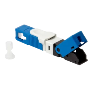 Conector Óptico de Campo SC/UPC Fast Reutilizável One Click 2Flex