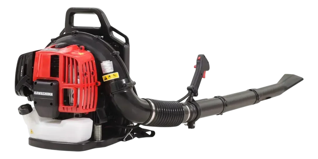 Soprador de Folhas Costal a Gasolina Kawashima KWB 52A 51,7cc 2 Tempos 14,4 m³/min